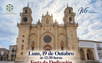 Mondoñedo celebra As San Lucas e lembra a dedicación da súa catedral